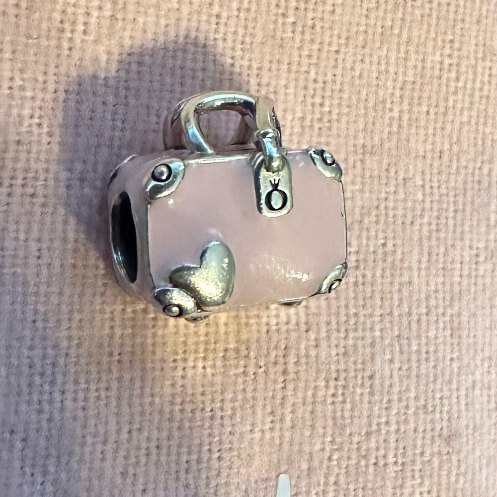 Pandora suitcase charm